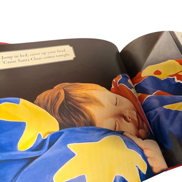 BOOK Here Comes Santa Claus Gene Autry Illustrated by Bruce Whatley Hardcover - Picture 5 of 8